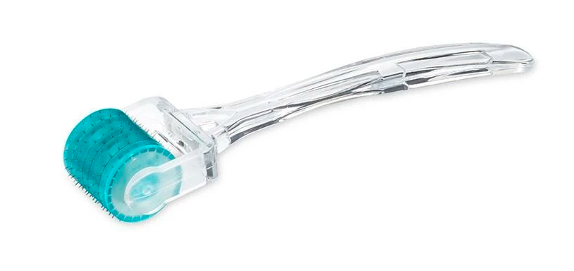 Derma Roller <br> Kosmetikgerät für Mikronadel Mesotherapie mit 100 Mikronadeln, 1mm Tiefe