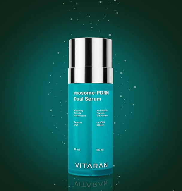 VITARAN HP Exosome PDRN Dual Serum 50 ml<br>Anti-Aging Gesichtsserum mit Lachssperma, Polynukleotiden und Exosomen